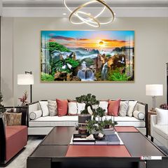 TRANH PHONG CẢNH THIÊN NHIÊN - TRANH PHÒNG KHÁCH - SAU SOFA - PHÒNG ĂN | MÃ TST93