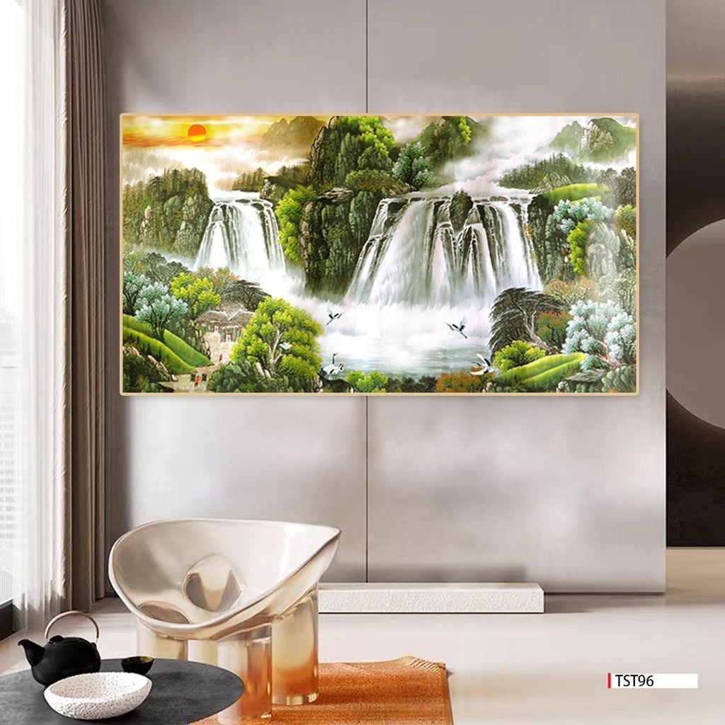 TRANH PHONG CẢNH THIÊN NHIÊN - TRANH PHÒNG KHÁCH - SAU SOFA - PHÒNG ĂN | MÃ TST96