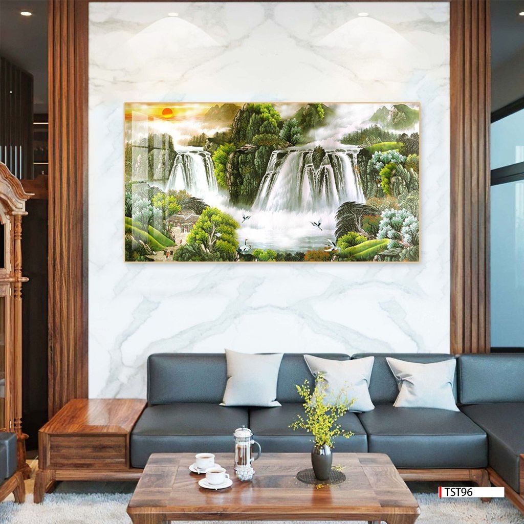 TRANH PHONG CẢNH THIÊN NHIÊN - TRANH PHÒNG KHÁCH - SAU SOFA - PHÒNG ĂN | MÃ TST96
