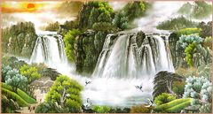 TRANH PHONG CẢNH THIÊN NHIÊN - TRANH PHÒNG KHÁCH - SAU SOFA - PHÒNG ĂN | MÃ TST96