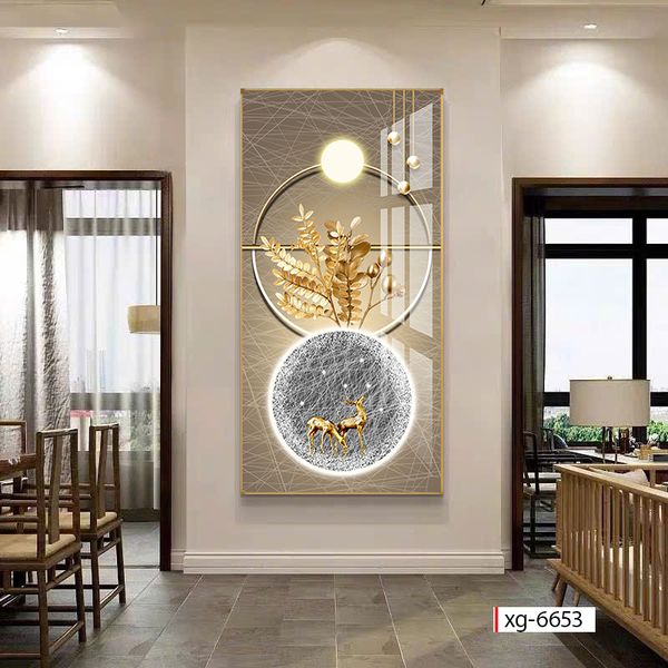 204 - TRANH TREO TƯỜNG CHIẾU NGHỈ, HÀNH LANG LỐI ĐI - TRANH TREO TƯỜNG HIỆN ĐẠI HUƠU TÀI LỘC | MÃ XG-6653
