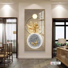 204 - TRANH TREO TƯỜNG CHIẾU NGHỈ, HÀNH LANG LỐI ĐI - TRANH TREO TƯỜNG HIỆN ĐẠI HUƠU TÀI LỘC | MÃ XG-6653
