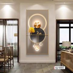 208 - TRANH TREO TƯỜNG CHIẾU NGHỈ, HÀNH LANG LỐI ĐI - TRANH TREO TƯỜNG HIỆN ĐẠI HUƠU TÀI LỘC | MÃ xg-6660