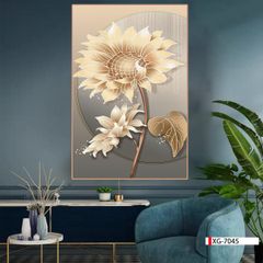 TRANH TREO CẦU THANG HÀNH LANG LỐI ĐI - TRANH TRANG TRÍ - TRANH TREO TƯỜNG HOA3D - KIỂU TRANH ĐƠN DỌC | MÃ XG-7045