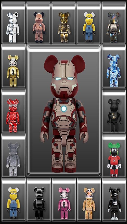 TRANH TREO NHÀ HÀNG, KHÁCH SẠN - CẦU THANG LỐI ĐI - TRANH KAW và BEARBRICK | MÃ XG-7182