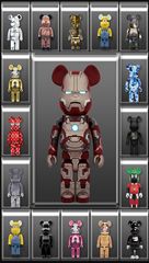 TRANH TREO NHÀ HÀNG, KHÁCH SẠN - CẦU THANG LỐI ĐI - TRANH KAW và BEARBRICK | MÃ XG-7182