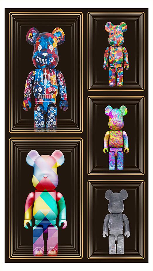 TRANH TREO NHÀ HÀNG, KHÁCH SẠN - CẦU THANG LỐI ĐI - TRANH KAW và BEARBRICK | MÃ XG-7183