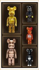 TRANH TREO NHÀ HÀNG, KHÁCH SẠN - CẦU THANG LỐI ĐI - TRANH KAW và BEARBRICK | MÃ XG-7184