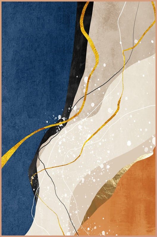 TRANH TREO CẦU THANG - CHIẾU NGHỈ - LỐI ĐI - TRANH HIỆN ĐẠI TRỪU TƯỢNG | MÃ XG-7189