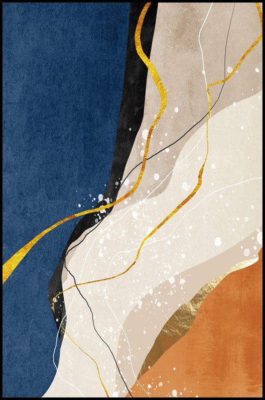 TRANH TREO CẦU THANG - CHIẾU NGHỈ - LỐI ĐI - TRANH HIỆN ĐẠI TRỪU TƯỢNG | MÃ XG-7189