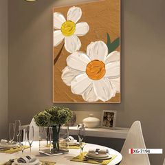 TRANH TREO CẦU THANG LỐI ĐI - TRANH TRANG TRÍ - TRANH TREO TƯỜNG HOA 3D- KIỂU TRANH LIỀN KHỔ | MÃ XG-7194