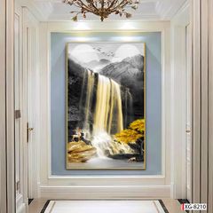 BST24 - TRANH TREO TƯỜNG - TRANG TRÍ HÀNH LANG, CẦU THANG LỐI ĐI - PHONG CÁCH HƯƠU TÀI LỌC, HOA 3D, THUYỀN - TRANH ĐƠN DỌC