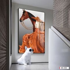 BST79 - TRANH TREO TƯỜNG - TRANG TRÍ HÀNH LANG, SẢNH, LỐI ĐI - CHỦ ĐỀ CÔ GÁI NGHỆ THUẬT - TRANH ĐƠN DỌC