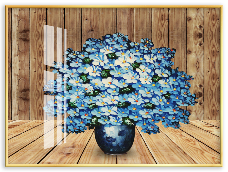 TRANH TREO PHÒNG BẾP - TRANH BÌNH HOA | MÃ SX-607