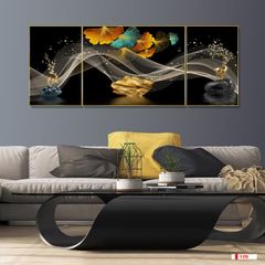 TRANH TREO TƯỜNG PHÒNG KHÁCH - TRANH HƯƠU TÀI LỘC | MÃ Y-170