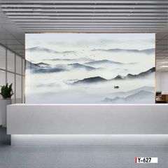 TRANH PVC ỐP TƯỜNG -TRANG TRÍ PHÒNG KHÁCH - NHÀ HÀNG - QUẦY LỄ TÂN - TRANH VÂN ĐÁ PHONG CẢNH | MÃ Y-627