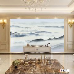 TRANH PVC ỐP TƯỜNG -TRANG TRÍ PHÒNG KHÁCH - NHÀ HÀNG - QUẦY LỄ TÂN - TRANH VÂN ĐÁ PHONG CẢNH | MÃ Y-627