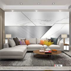 TRANH VẢI 3D DÁN TƯỜNG  -  PHÒNG KHÁCH - PHÒNG NGỦ - NHÀ HÀNG - TRANH VẢI HIỆN ĐẠI TRỪU TƯỢNG | MÃ YS-066