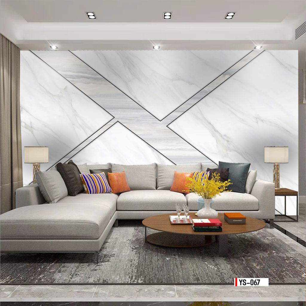 TRANH VẢI 3D DÁN TƯỜNG - PHÒNG KHÁCH - PHÒNG NGỦ - NHÀ HÀNG - TRANH VẢI HIỆN ĐẠI TRỪU TƯỢNG | MÃ YS-067