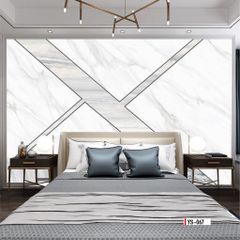 TRANH VẢI 3D DÁN TƯỜNG - PHÒNG KHÁCH - PHÒNG NGỦ - NHÀ HÀNG - TRANH VẢI HIỆN ĐẠI TRỪU TƯỢNG | MÃ YS-067