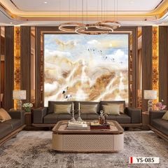 BST156 -  TRANH PVC ỐP TƯỜNG - PHÒNG KHÁCH VÁCH TIVI- VÁCH TRANG TRÍ - TẤM ỐP VÂN ĐÁ PHONG CẢNH - KHỔ LỚN