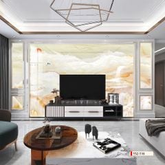 TRANH PVC ỐP TƯỜNG - VÁCH TRANG TRÍ SẢNH TIẾP KHÁCH - TRANH VÂN ĐÁ PHONG CẢNH | MÃ YS2-116
