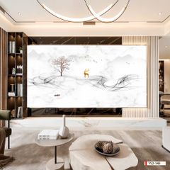 BST159 - TẤM ỐP VÂN ĐÁ HIỆN ĐẠI KẾT HỢP - VÁCH TIVI, PHÒNG KHÁCH