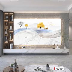 BST159 - TẤM ỐP VÂN ĐÁ HIỆN ĐẠI KẾT HỢP - VÁCH TIVI, PHÒNG KHÁCH