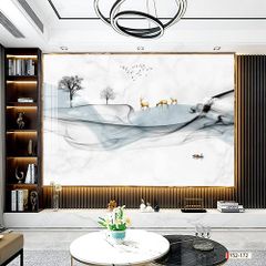 199 TẤM PVC ỐP TƯỜNG - TẤM ỐP TRANG TRÍ PHÒNG KHÁCH, VÁCH TIVI - TẤM ỐP VÂN ĐÁ HIỆN ĐẠI KẾT HỢP | MÃ ys2-172