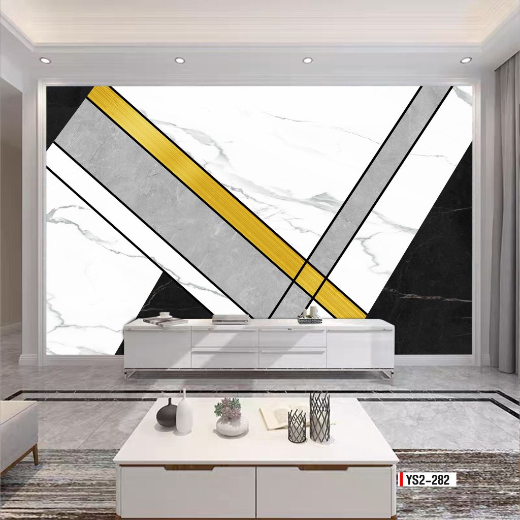 TRANH VẢI DÁN TƯỜNG 3D - PHÒNG NGỦ - TRANH VẢI HIỆN ĐẠI TRỪU TƯỢNG | MÃ YS2-282