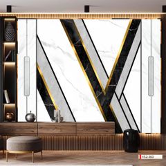 TRANH VẢI DÁN TƯỜNG 3D - PHÒNG NGỦ - TRANH VẢI HIỆN ĐẠI TRỪU TƯỢNG | MÃ YS2-283