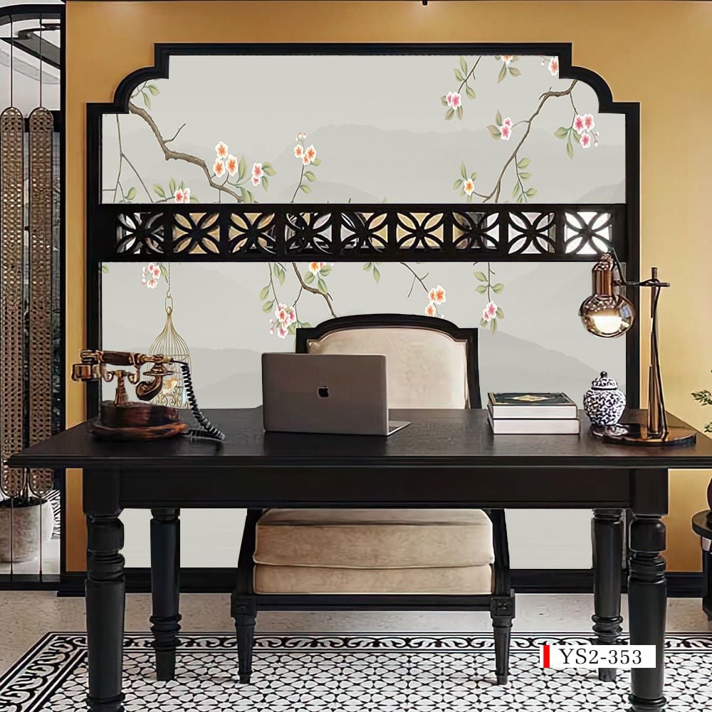 TRANH VẢI DÁN TƯỜNG 3D PHÒNG NGỦ, PHÒNG KHÁCH - TRANH DÁN TƯỜNG INDOCHINE | MÃ YS2-353