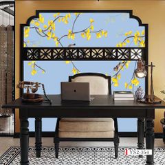 TRANH VẢI DÁN TƯỜNG 3D PHÒNG NGỦ, PHÒNG KHÁCH - TRANH DÁN TƯỜNG INDOCHINE | MÃ YS2-354