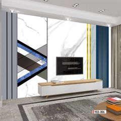 TRANH VẢI 3D DÁN TƯỜNG - PHÒNG KHÁCH - PHÒNG NGỦ - NHÀ HÀNG - TRANH VẢI HIỆN ĐẠI TRỪU TƯỢNG| MÃ YS3-006