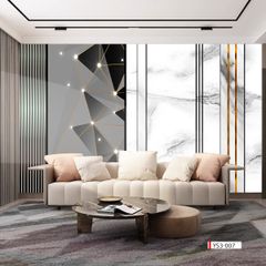 BST36 - TRANH DÁN TƯỜNG 3D - TRANG TRÍ PHÒNG KHÁCH, PHÒNG NGỦ - CHỦ ĐỀ HIỆN ĐẠI - KHỔ LỚN - 2024