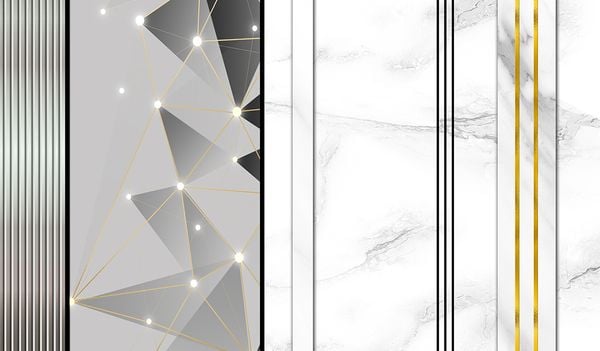 TRANH VẢI DÁN TƯỜNG 3D - PHÀO CHỈ TÂN CỔ ĐIỂN - PHÒNG KHÁCH - PHONG CÁCH HIỆN ĐẠI - KHỔ LỚN | MÃ YS3-007