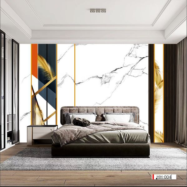 TRANH DÁN TƯỜNG 3D - PHÒNG NGỦ - PHONG CÁCH HIỆN ĐẠI - KHỔ LỚN - MÃ: HH-004