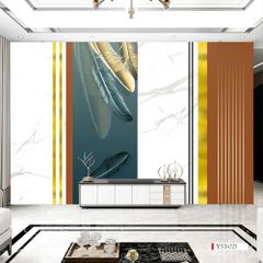TRANH VẢI DÁN TƯỜNG 3D PHÒNG KHÁCH, PHÒNG NGỦ - TRANH DÁN TƯỜNG HIỆN ĐẠI | YS3-021
