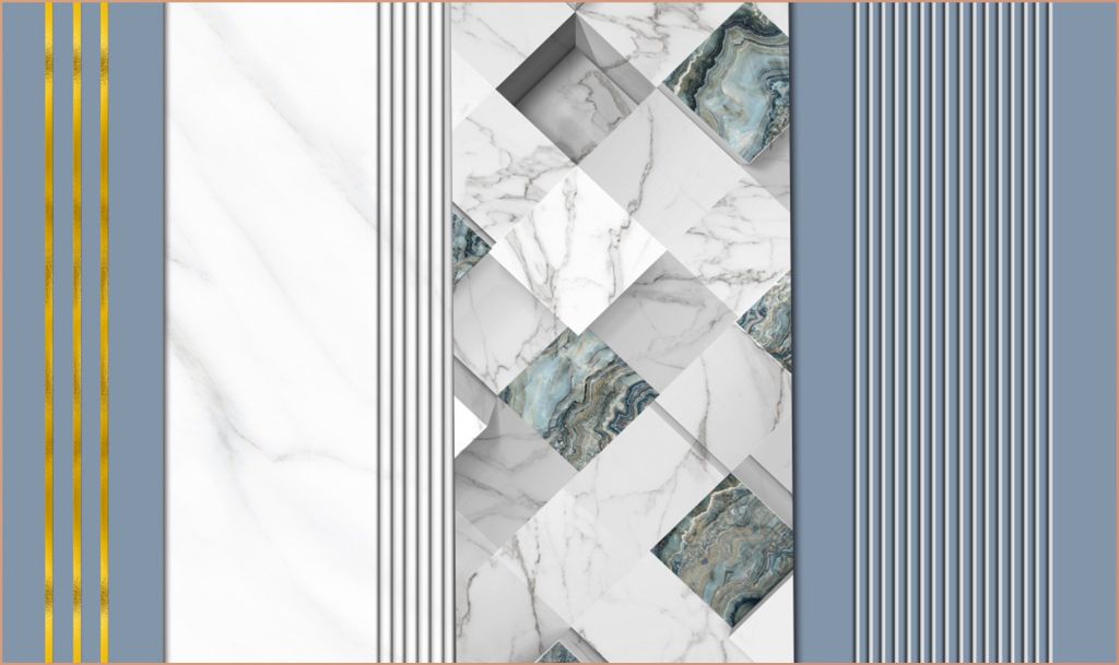 TRANH VẢI 3D DÁN TƯỜNG - PHÒNG KHÁCH - PHÒNG NGỦ - NHÀ HÀNG - TRANH VẢI HIỆN ĐẠI TRỪU TƯỢNG | MÃ YS3-05