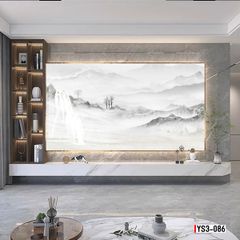 TRANH PVC ỐP TƯỜNG -TRANG TRÍ PHÒNG KHÁCH - NHÀ HÀNG - QUẦY LỄ TÂN - TRANH VÂN ĐÁ PHONG CẢNH | MÃ YS3-086