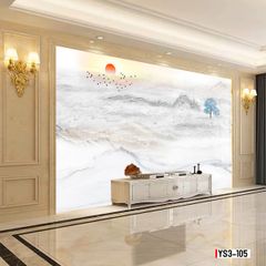 TRANH PVC ỐP TƯỜNG -TRANG TRÍ PHÒNG KHÁCH - NHÀ HÀNG - QUẦY LỄ TÂN - TRANH VÂN ĐÁ PHONG CẢNH | MÃ YS3-105