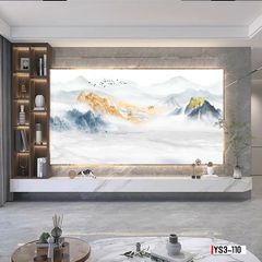 TRANH PVC ỐP TƯỜNG -TRANG TRÍ PHÒNG KHÁCH - PHÒNG NGỦ - QUẦY LỄ TÂN - TRANH VÂN ĐÁ PHONG CẢNH | MÃ YS3-110