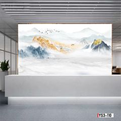 TRANH PVC ỐP TƯỜNG -TRANG TRÍ PHÒNG KHÁCH - PHÒNG NGỦ - QUẦY LỄ TÂN - TRANH VÂN ĐÁ PHONG CẢNH | MÃ YS3-110