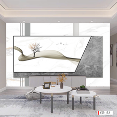 238 TRANH DÁN TƯỜNG 3D -TRANH DÁN PHÒNG NGỦ HIỆN ĐẠI TRỪU TƯỢNG- TRANH DÁN PHÒNG KHÁCH SAU SOFA | MÃ TRANH ys3-132