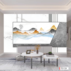 239 TRANH DÁN TƯỜNG 3D -TRANH DÁN PHÒNG NGỦ HIỆN ĐẠI TRỪU TƯỢNG- TRANH DÁN PHÒNG KHÁCH SAU SOFA | MÃ TRANH ys3-134