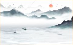 TRANH PVC ỐP TƯỜNG - VÁCH TRANG TRÍ TIVI PHÒNG KHÁCH - TRANH VÂN ĐÁ PHONG CẢNH | MÃ YS3-189