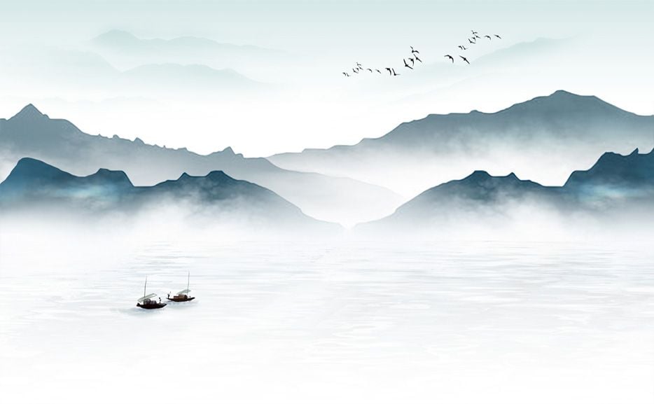 TRANH PVC ỐP TƯỜNG - VÁCH TRANG TRÍ TIVI PHÒNG KHÁCH - TRANH VÂN ĐÁ PHONG CẢNH | MÃ YS3-195