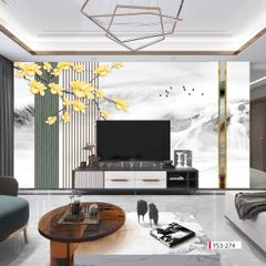 BST37 - TRANH DÁN TƯỜNG - TRANH INDOCHINE - KIỂU TRANH KHỔ LỚN - TRANH PHÒNG NGỦ - 2024