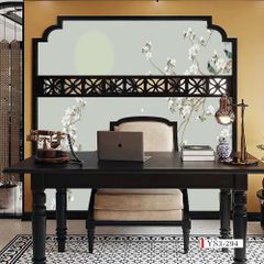 TRANH VẢI DÁN TƯỜNG 3D PHÒNG NGỦ, PHÒNG KHÁCH - TRANH DÁN TƯỜNG INDOCHINE | MÃ YS3-294
