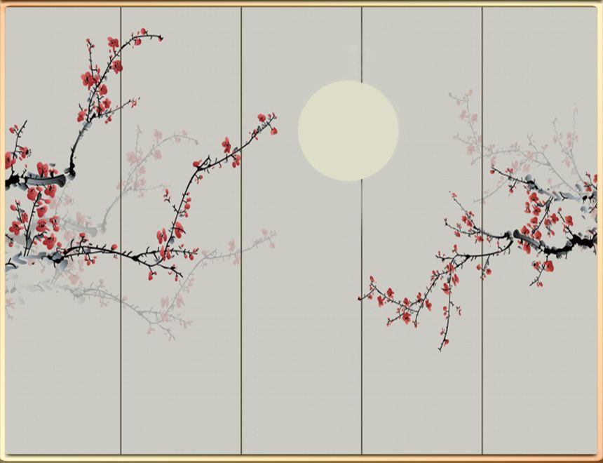 TRANH VẢI DÁN TƯỜNG 3D PHÒNG NGỦ, PHÒNG KHÁCH - TRANH DÁN TƯỜNG INDOCHINE | MÃ YS3-295